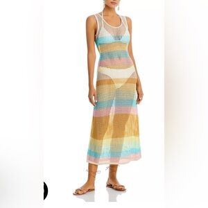 PQ Swim Marlo Swim Cover-Up Maxi Dress | ML | color Dolce